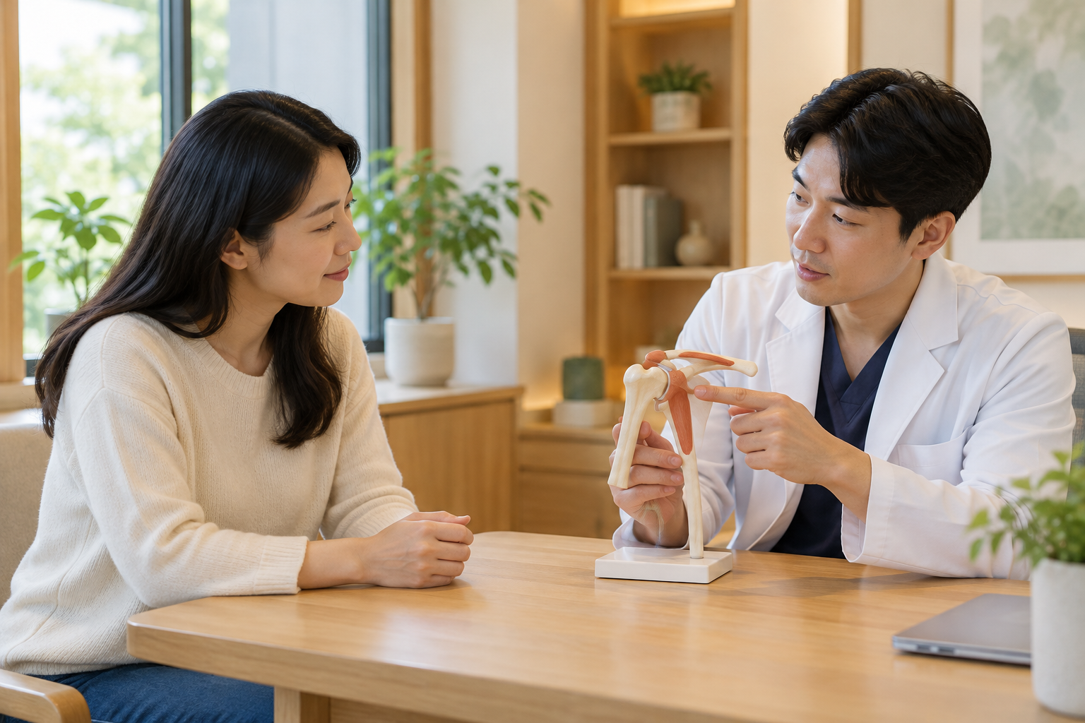 서울 중구 어깨통증 한의원 — 어깨 상담에 관한 AI 설명용 이미지